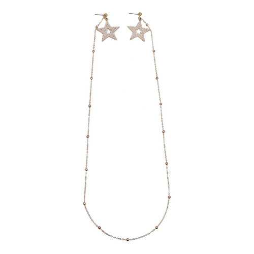 Серьги женские Asavi Jewel ER905087 золотистые в Линии Любви