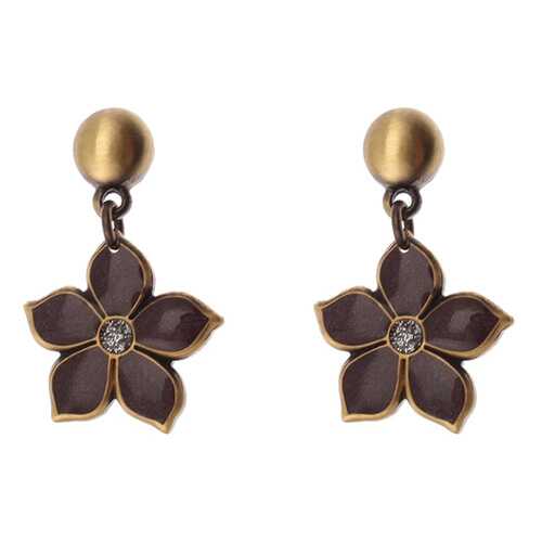 Серьги женские Clara Bijoux A75413.3 оранжевые в Линии Любви
