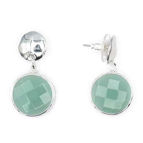 Серьги женские Fiore Luna LE1674.16 зеленые/серебристые в Линии Любви